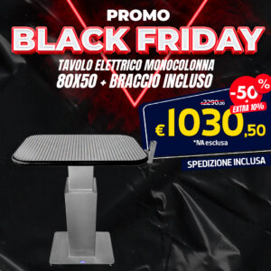 Tavolo Elettrico Monocolonna