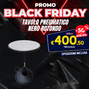 Tavolo pneumatico a colonna