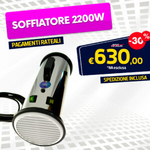 Soffiatore/Pulsore per toelettatura 2200W