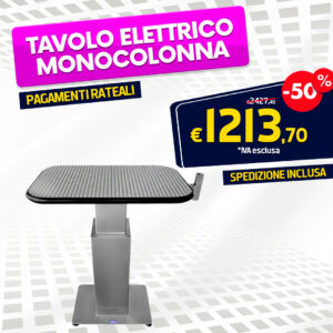 Tavolo Elettrico Monocolonna