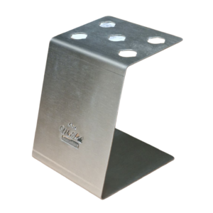 Portaforbici Professionale da Banco in Acciaio Inox