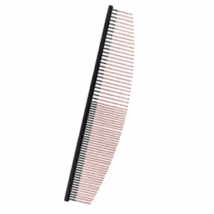 Pettine a mezzaluna con bordino nero