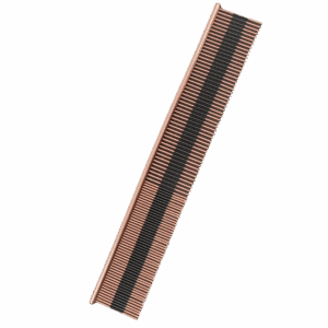 Pettine per toelettatura con striscia nera