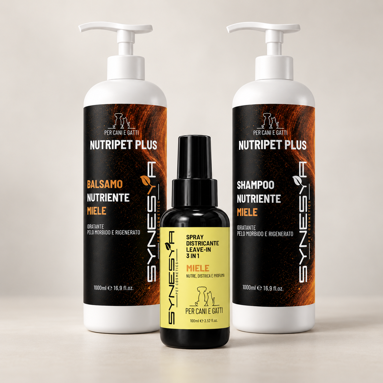 PROMO KIT NUTRIPET PLUS MIELE 1 litro